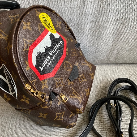 Louis Vuitton Palm Springs mini backpack world travel limited Ed - Picture 5 of 10